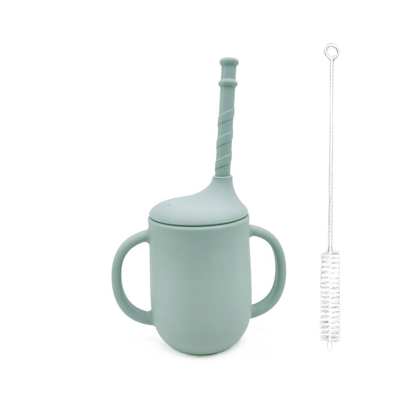 Easy-to-clean Silicone Baby Drink Cup for everyday use