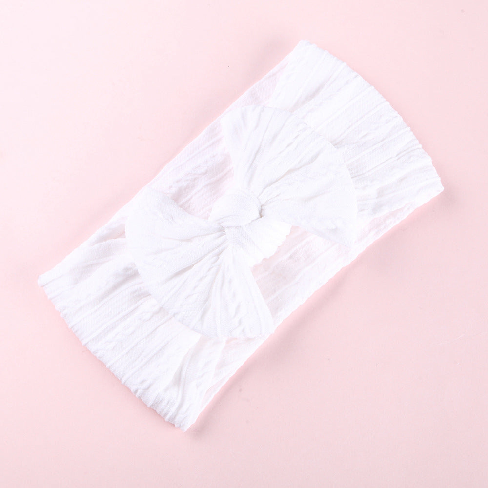 Packaging of Elastic Nylon Baby Headband for toddlers