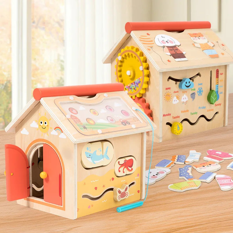 Hands-on childhood education baby enlightenment toy for early learning