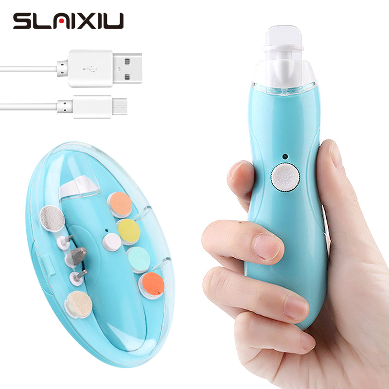 Electric Baby Nail Trimmer USB rechargeable for infants and toddlers