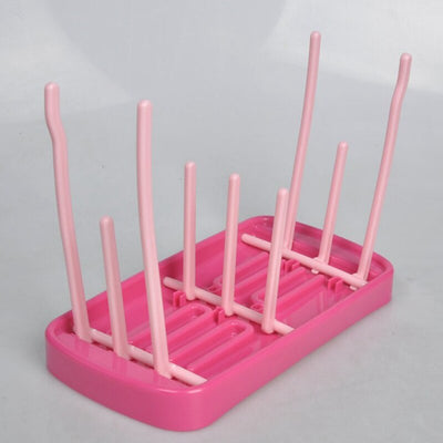 Baby Bottle Drying Rack with multiple pegs for bottles and accessories