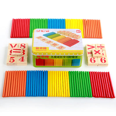 Number Sticks for Children colorful counting sticks for toddlers