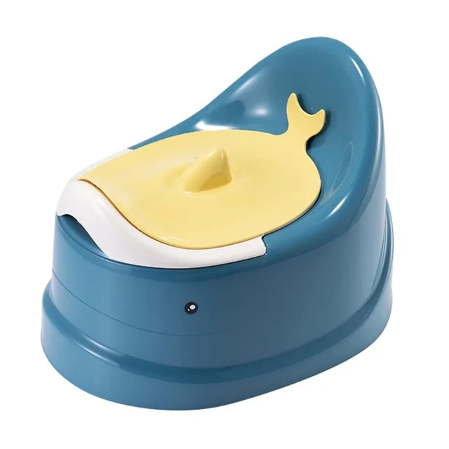 Toddler Potty Baby Toilet Trainer Portable oval bottom for stability