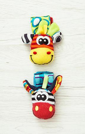Baby Wrist Bell Socks for motor skill development