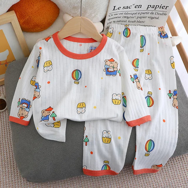 Soft New Summer Children's Long-sleeved Trousers Home suitable for summer
