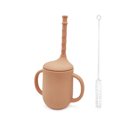 Portable Silicone Baby Drink Cup for travel or daycare