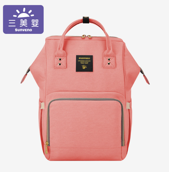 → Alt: Blue Maternity Diaper Bag for boys with durable, water-resistant material