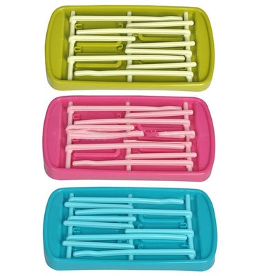 Close-up of Baby Bottle Drying Rack removable drainage tray