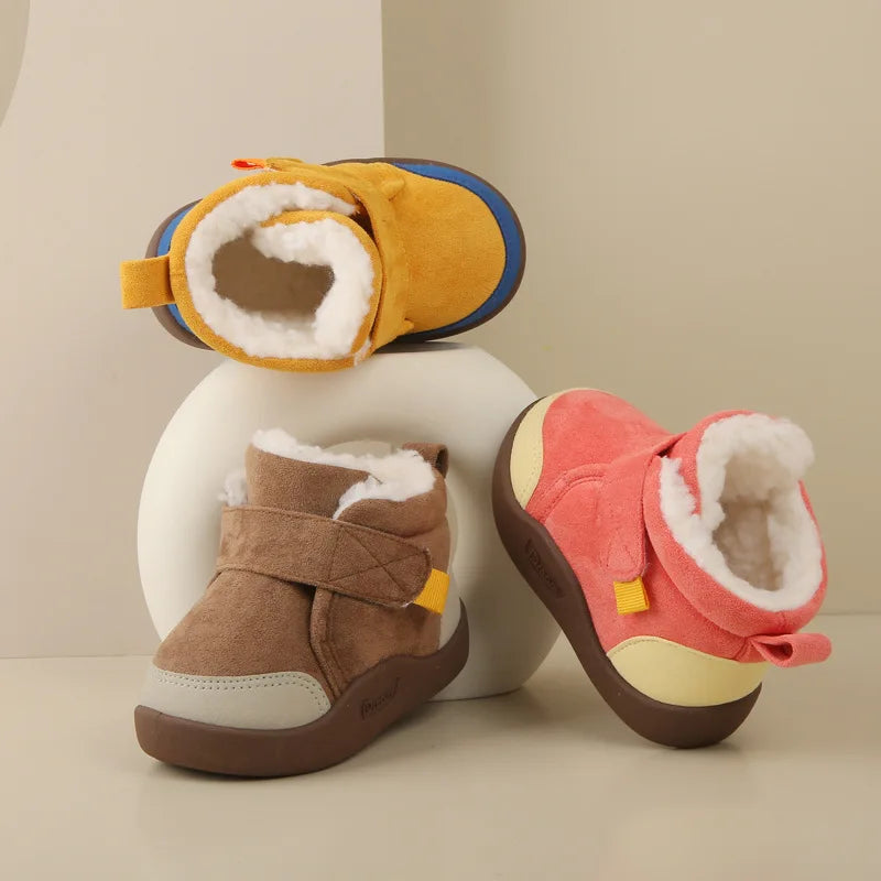 Soft cotton interior of Winter Baby Snow Boots