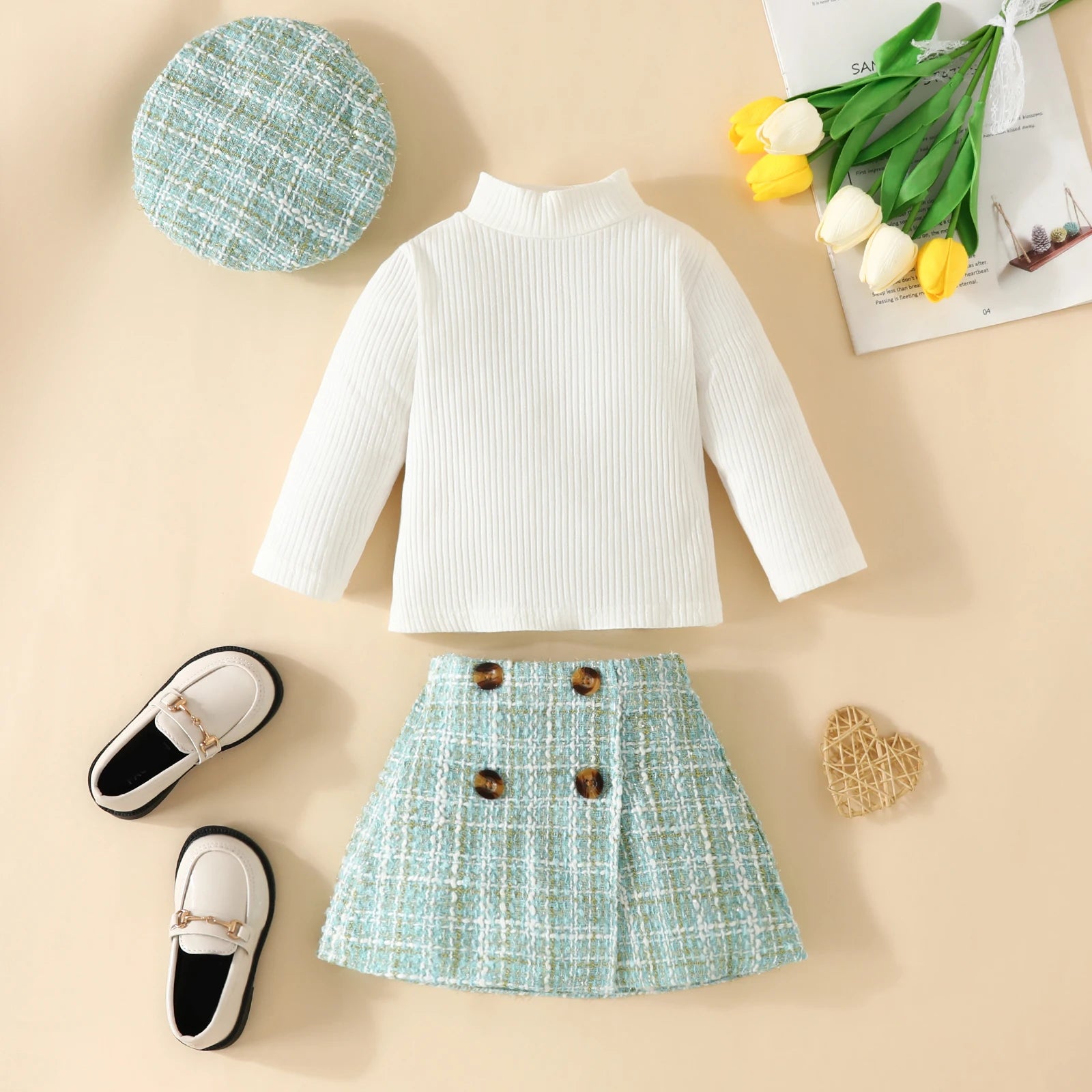 Comfortable ma&baby 6M-3Y Toddler Infant Newborn Baby Girls Clothes Sets for daily wear