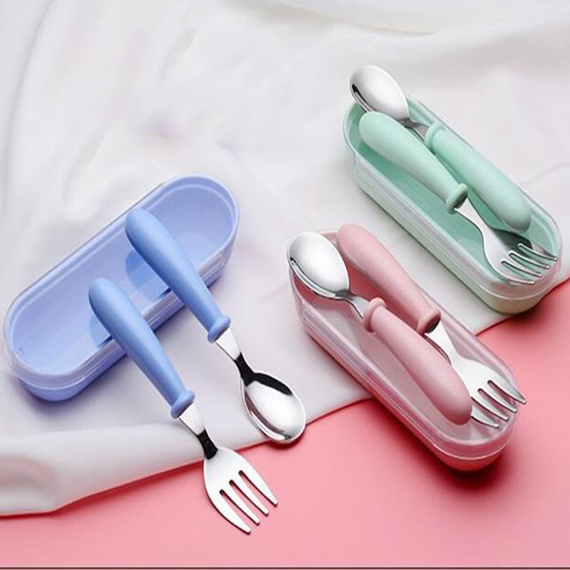 Toddler Tableware Set in silicone material