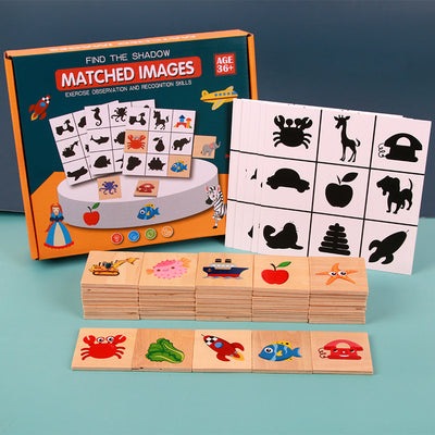 Shape Matching Puzzle front view