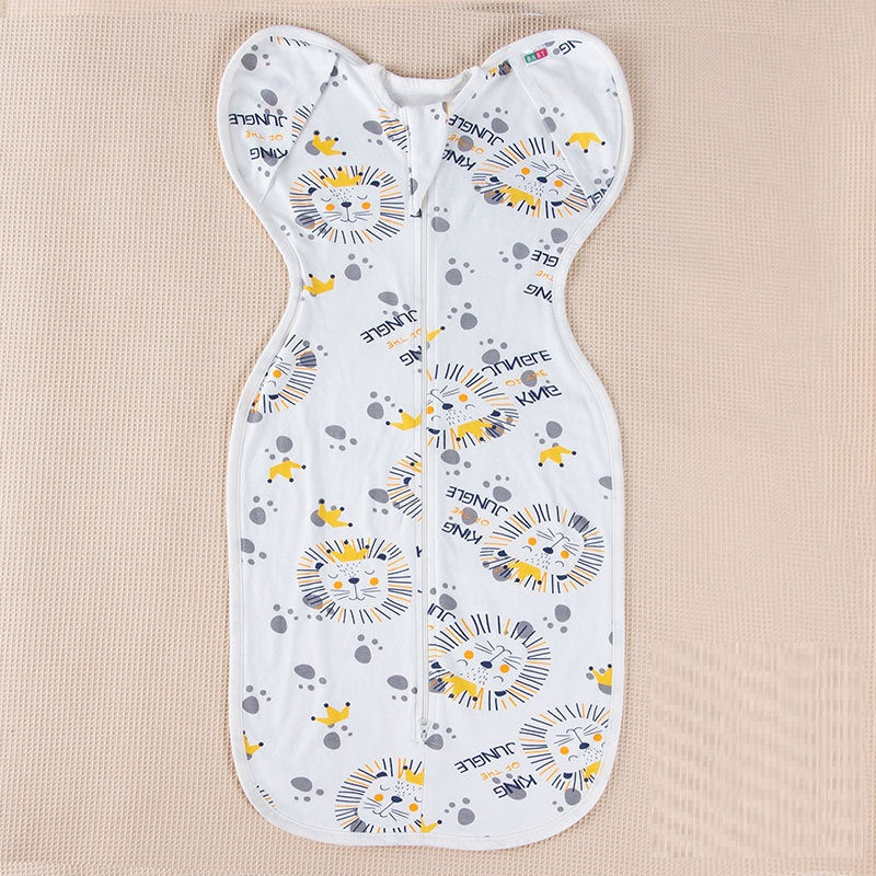 Baby Cotton Anti Kick Sleeping Bag showing full-length view