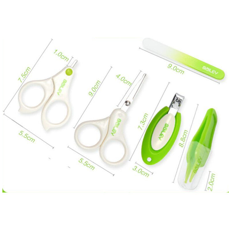 Newborn Baby Nail Care Set portable storage case