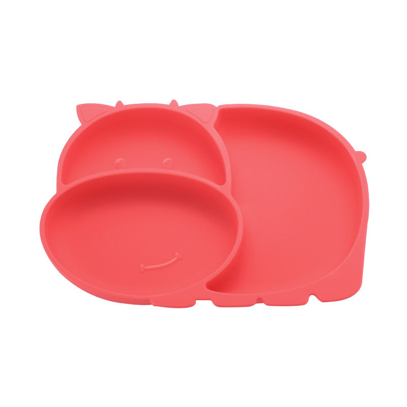 Packaging of Silicone Baby Dinner Plate and feeding set
