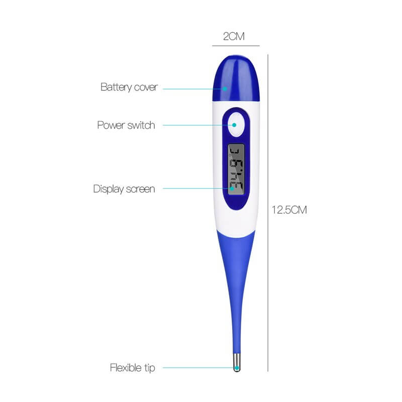Adult And Infant Baby Electronic Digital Temperature compact ergonomic design