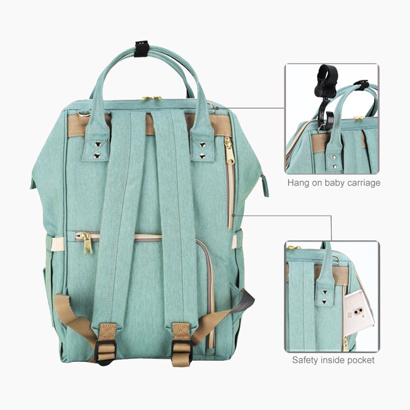 → Alt: Portable Maternity Diaper Bag for travel and daily outings with baby essentials