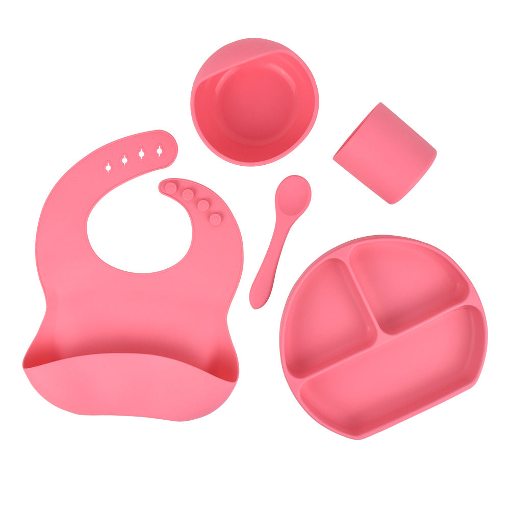 Gift Box Containing Baby Feeding Bowl and Spoon Set