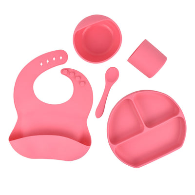 Gift Box Containing Baby Feeding Bowl and Spoon Set