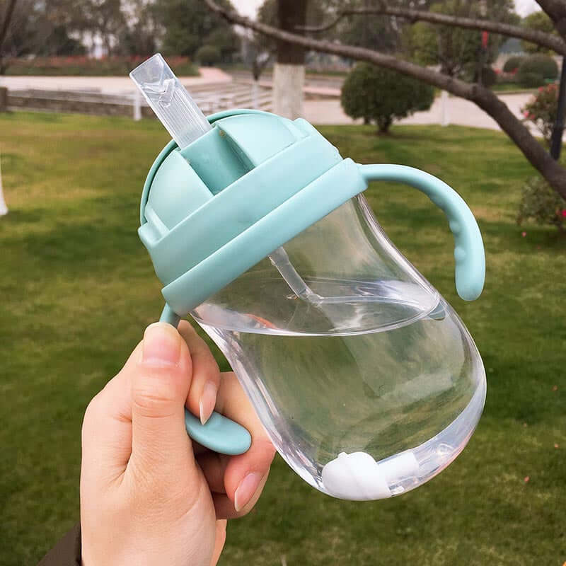 Newborn Silicon Feeding Kids Toddle Baby Drink Cups Water pink silicone sippy cup