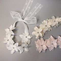 Baby Princess Hair Accessories Floral Bow Detail