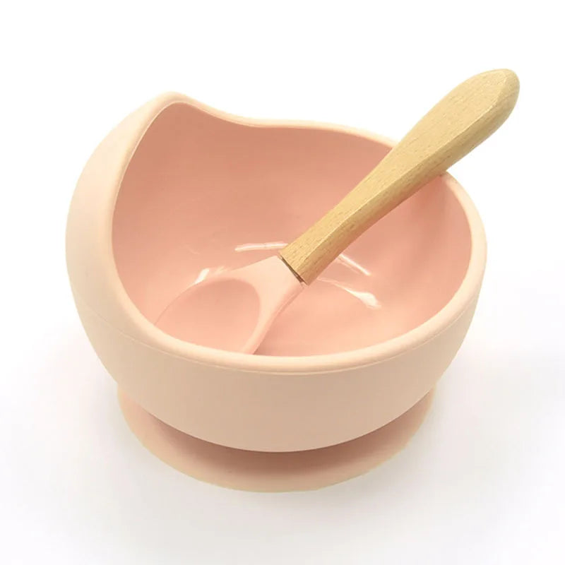 Baby Silicone Tableware safe for dishwasher and easy cleanup