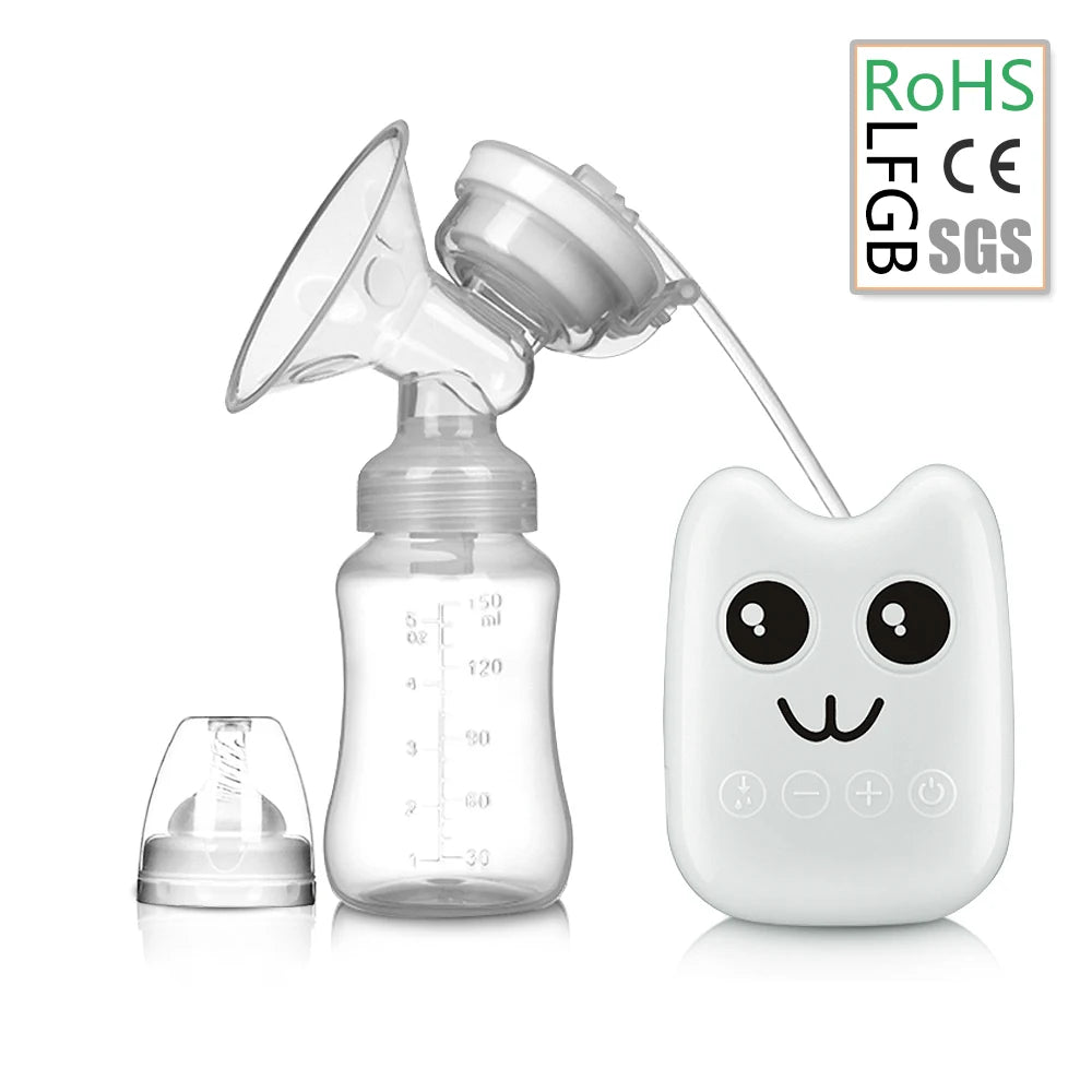 Electric Breast Pump with adjustable suction levels for comfort