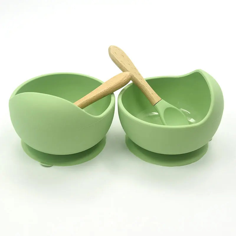 Baby Silicone Tableware lightweight and portable for travel